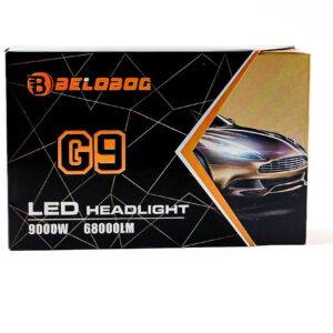 لمبات LED للسيارات – BELOBOG G9 (250 واط)